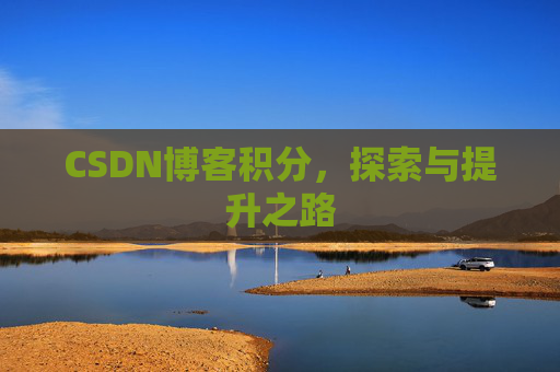 CSDN博客积分，探索与提升之路