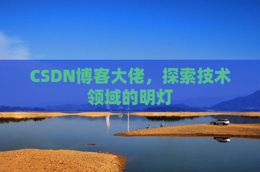 CSDN博客大佬，探索技术领域的明灯